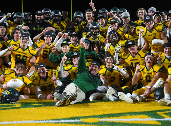San Marin after winning the CIF State D5-AA title in 2021. Photo: Greg-Jungferman